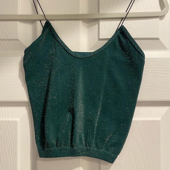 Free People Glitter Tank Top - Picture 1 of 2